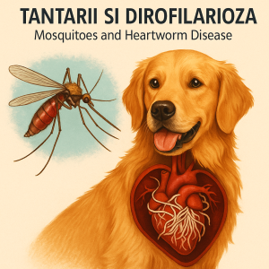 Read more about the article 🦟 Țânțarii și dirofilarioza la câini